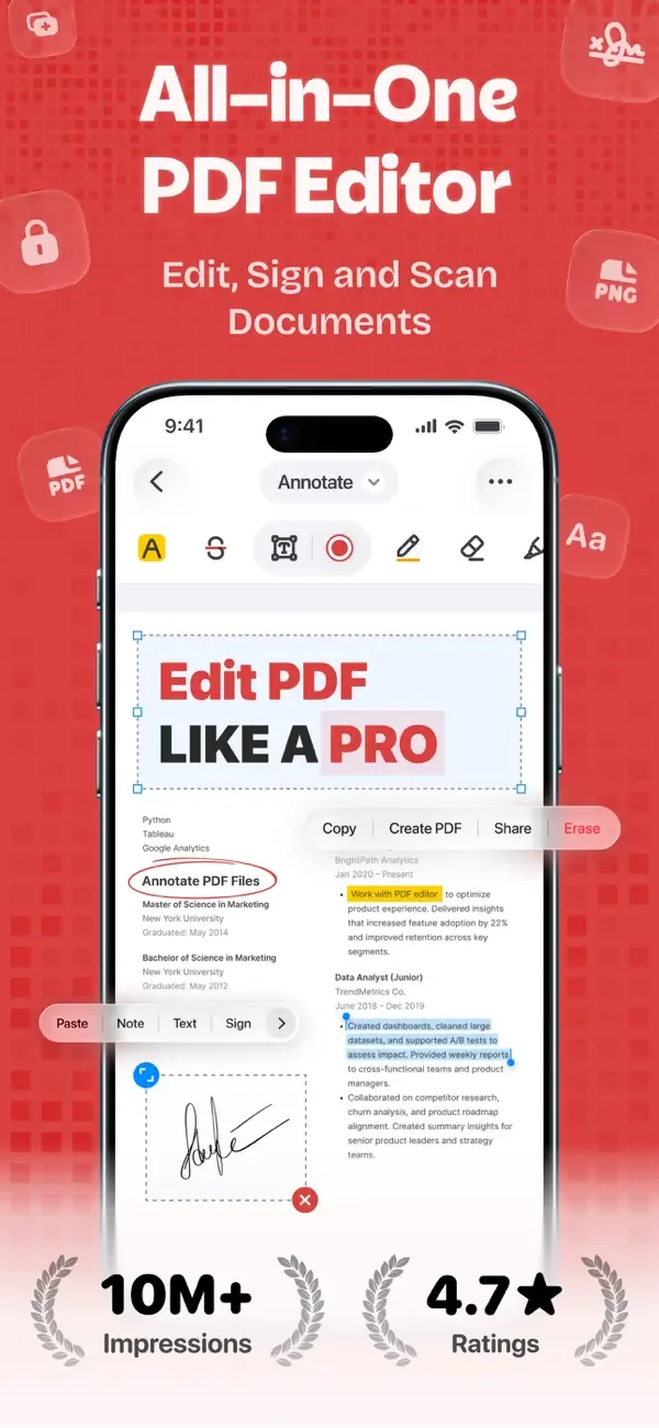 PDF Editor: Sign Documents screenshot 1