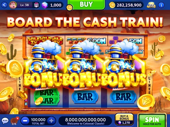 Cash Billionaire casino games screenshot 1