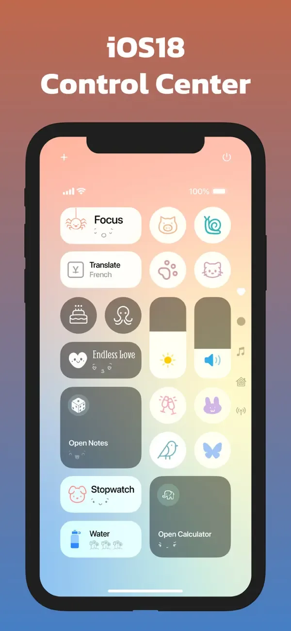 Widget Custom HomeScreen screenshot 1