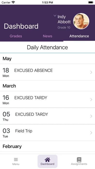 ProgressBook Parent/Student screenshot 2