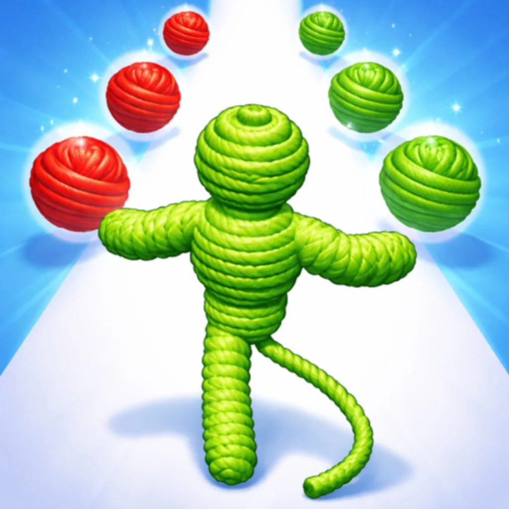Rope Man: Monster Battle Run