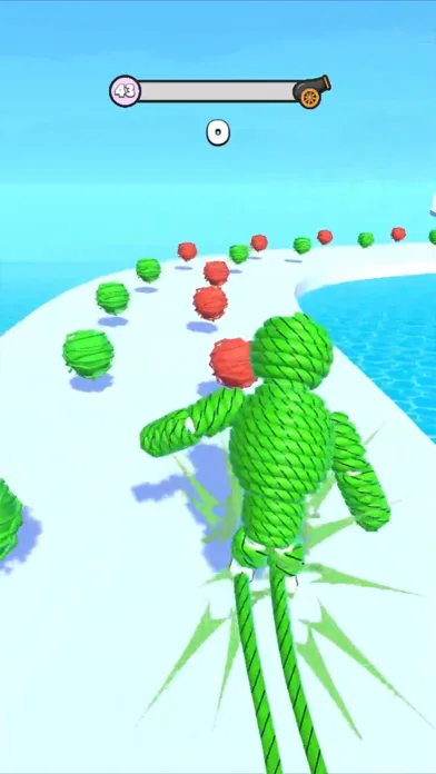 Rope Man: Monster Battle Run screenshot 1