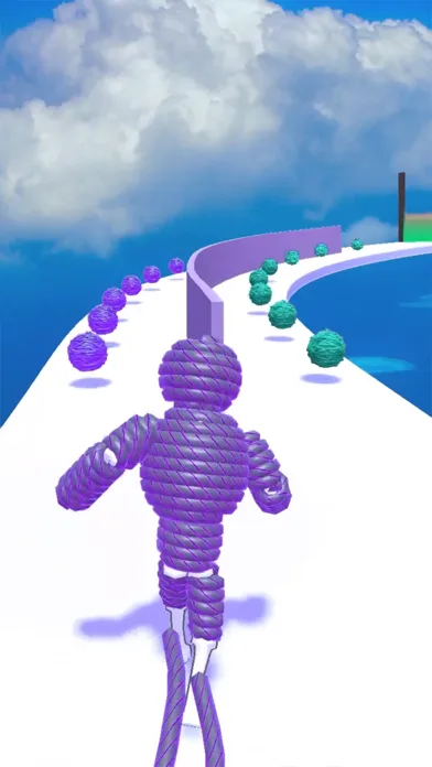 Rope Man: Monster Battle Run screenshot 3