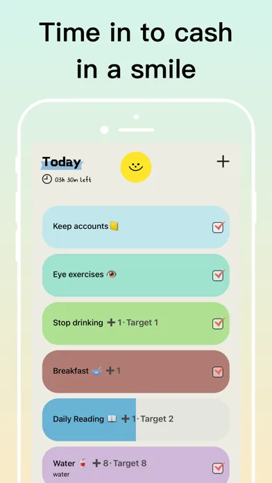 Smile Todo - Time Management screenshot 1