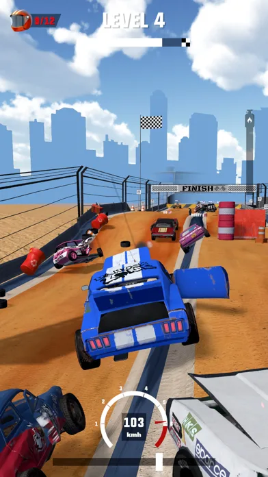 Mad Racing 3D screenshot 1