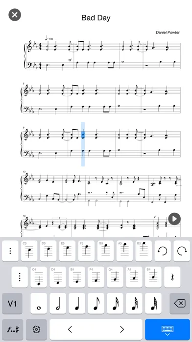 Composer Pro - Score Creator screenshot 1