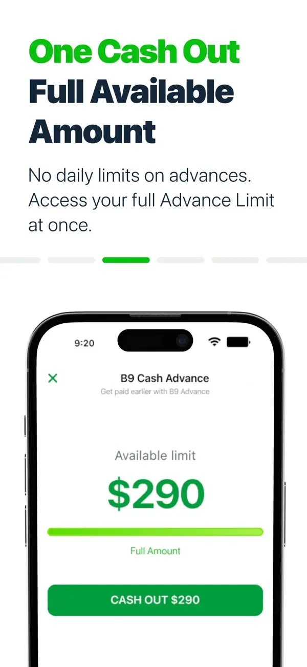 B9: Cash Advance & Banking screenshot 3
