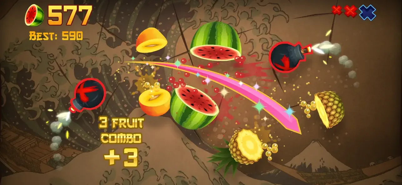 Fruit Ninja Classic+ screenshot 1