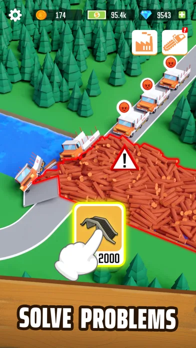 Idle Lumber Empire - Wood Game screenshot 1