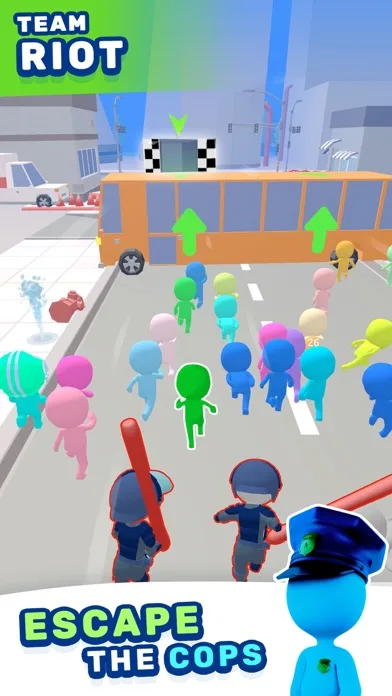 Riot Escape screenshot 1