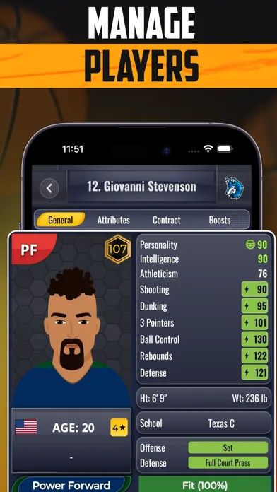 Ultimate Pro Basketball GM screenshot 2