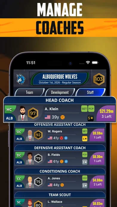 Ultimate Pro Basketball GM screenshot 5