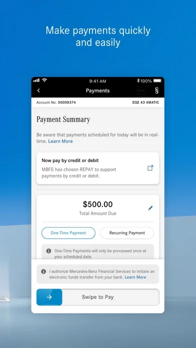 Mercedes-Benz Finance (USA/CA) screenshot 3