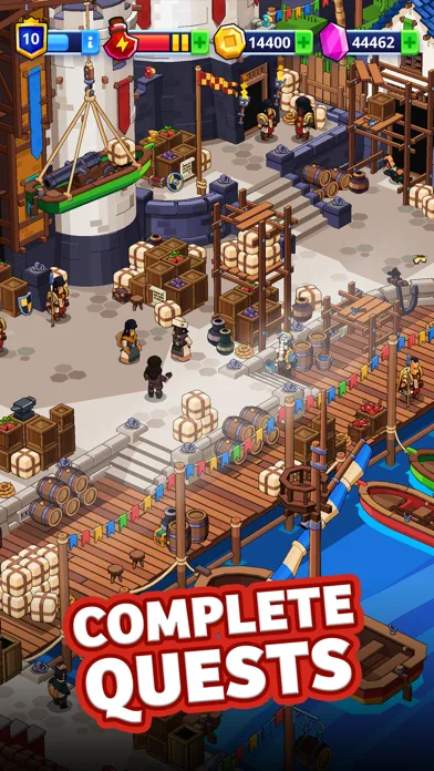 Medieval Merge: Dragon Games screenshot 4