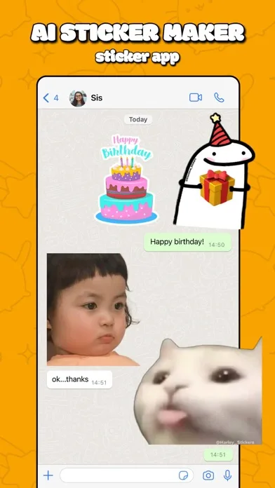 AI Sticker Maker - Funny Memes screenshot 1