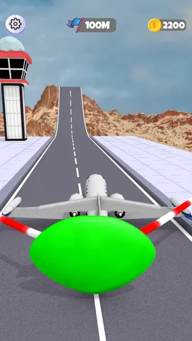 Sling Plane 3D - Sky Crash Jet screenshot 4