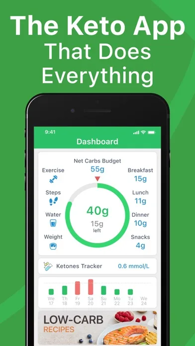 MyNetDiary Carb Genius - Keto screenshot 1