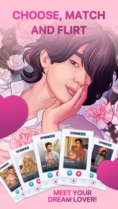 Winked: Choose, Flirt, Love screenshot 3