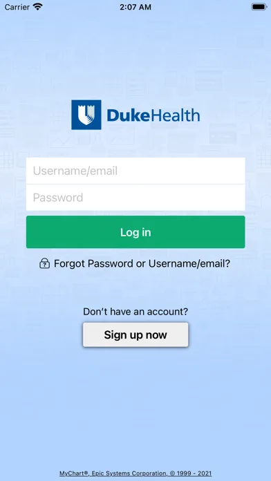 My Duke Health screenshot 1