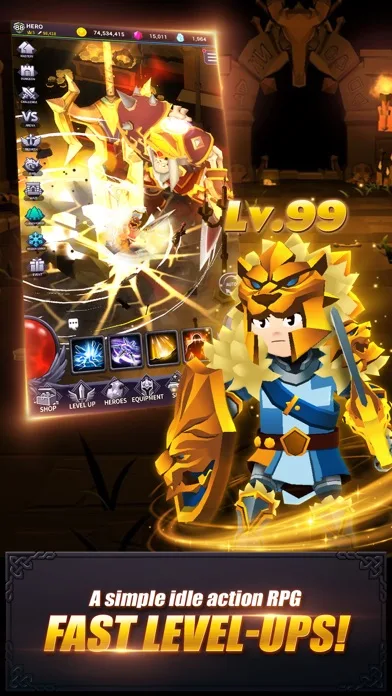 AFK Dungeon : Idle Action RPG screenshot 2
