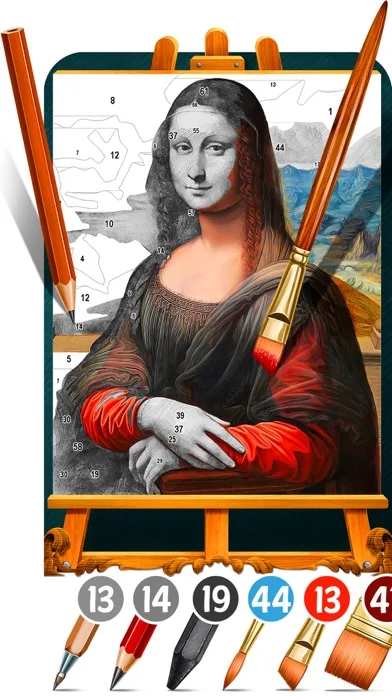 Draw & Paint by number screenshot 2