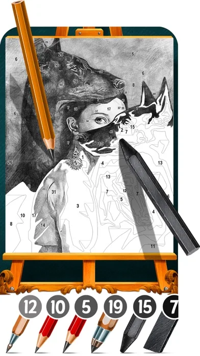 Draw & Paint by number screenshot 3