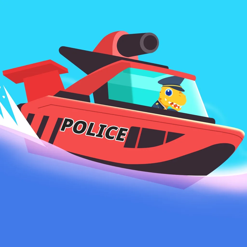 Dinosaur Police Games for kids