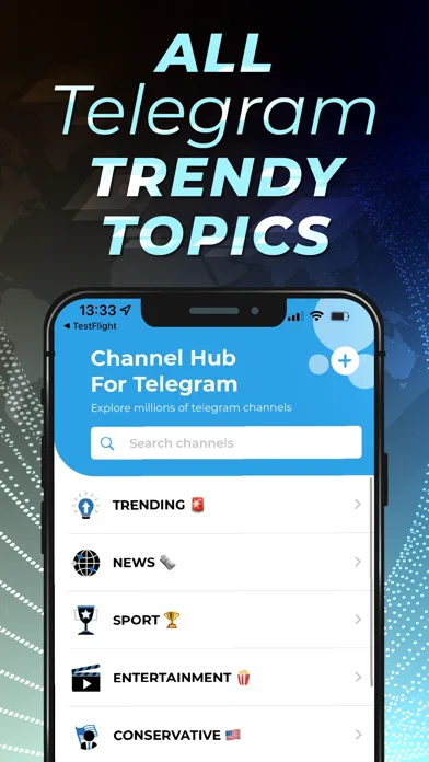 Telegram Channel Hub screenshot 1