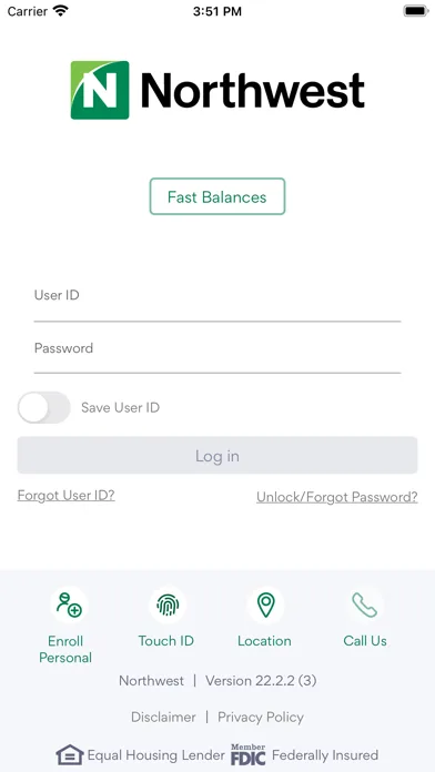 Northwest Mobile Banking screenshot 1