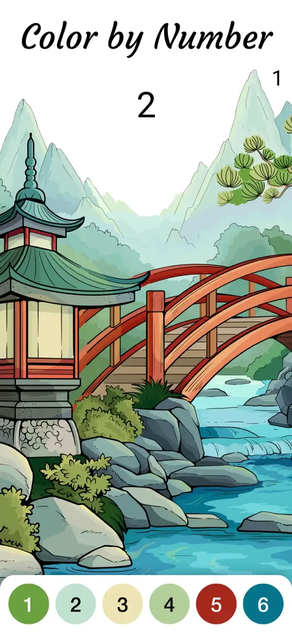 Zen Color - Color By Number screenshot 1