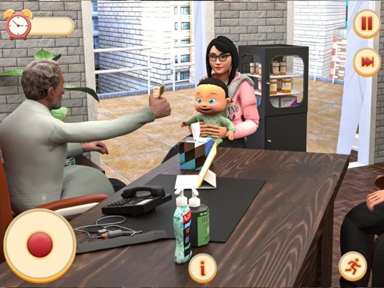 Twins Newborn Baby Daycare Sim screenshot 5