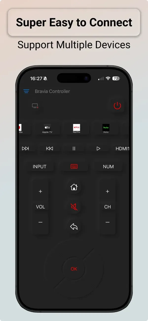 Bravia Controller for Sony TV screenshot 2