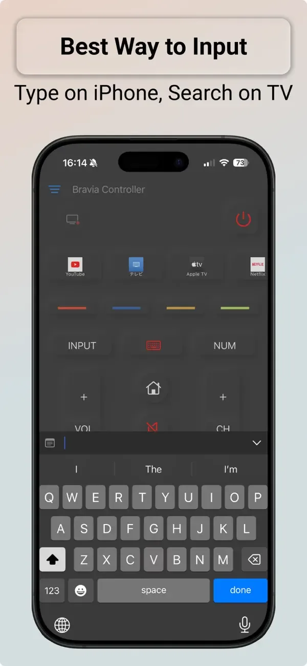 Bravia Controller for Sony TV screenshot 3