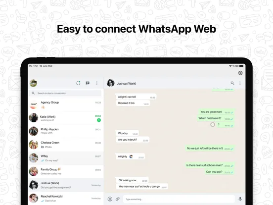 Messenger Web screenshot 2