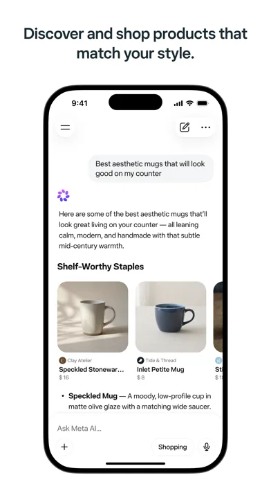 Meta AI - Assistant & Glasses screenshot 2