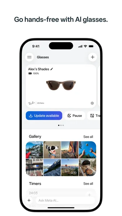 Meta AI - Assistant & Glasses screenshot 3
