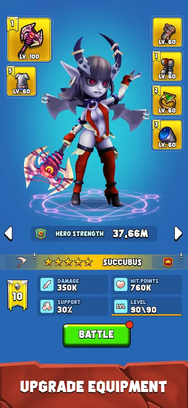 Combat Quest: Idle Dungeon RPG screenshot 3