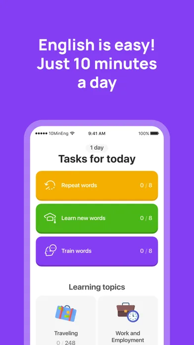10 Minute English screenshot 1