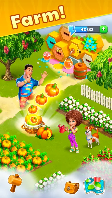 Bermuda Adventures: Farm Games screenshot 1