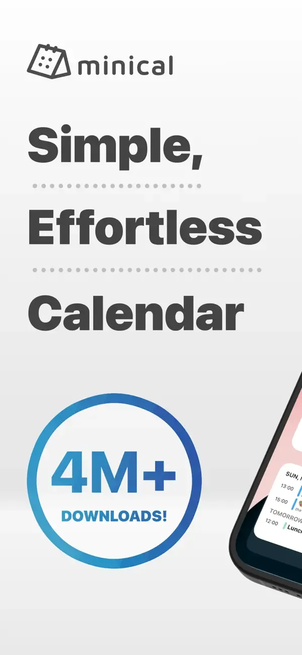 minical - Planner & Calendar screenshot 1