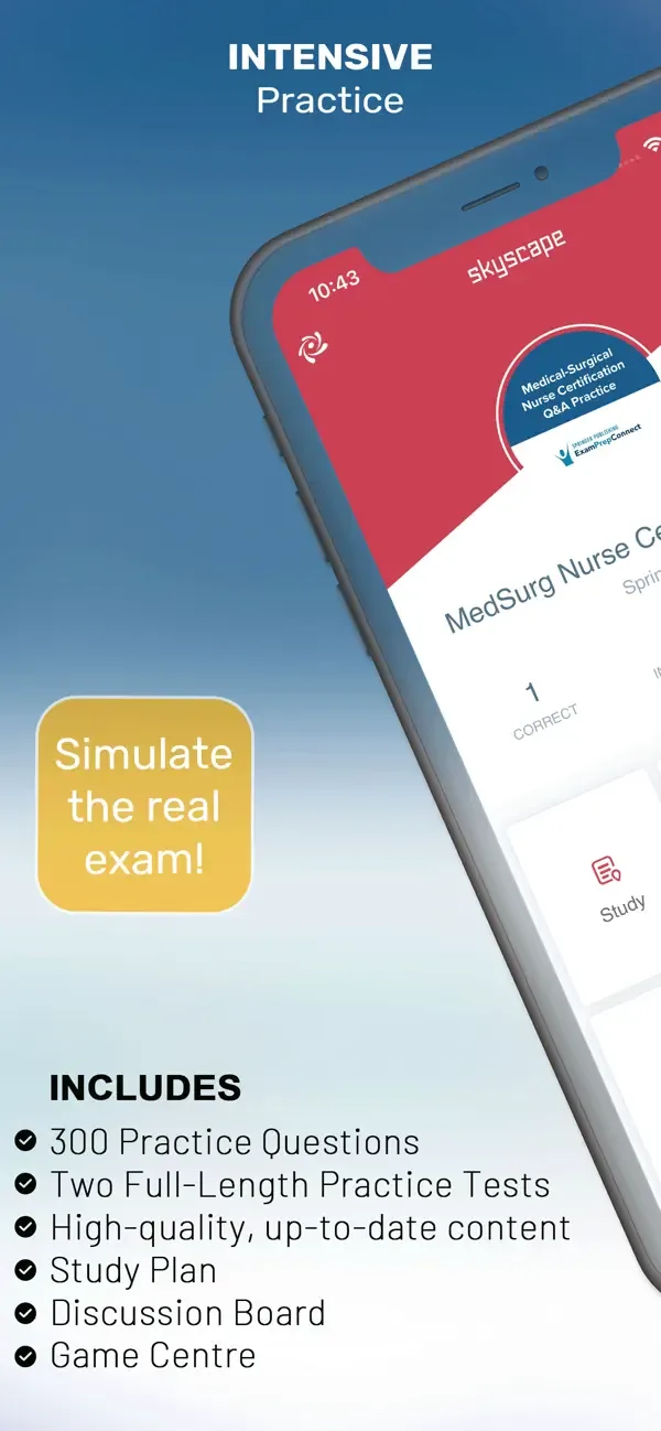 Medical Surgical Nurse Cert Ex screenshot 1