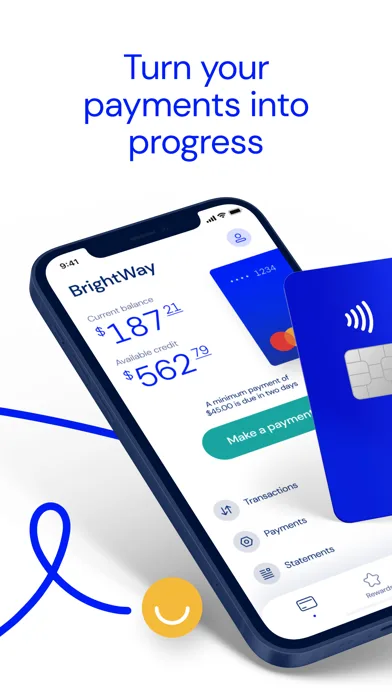 BrightWay Credit Card Mobile screenshot 1