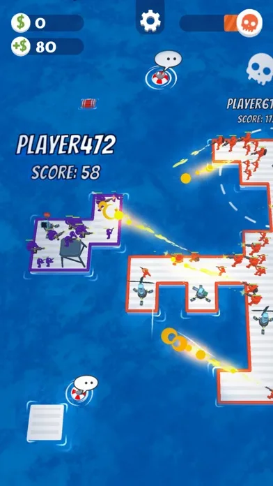 War of Rafts: Sea Battle Game screenshot 5