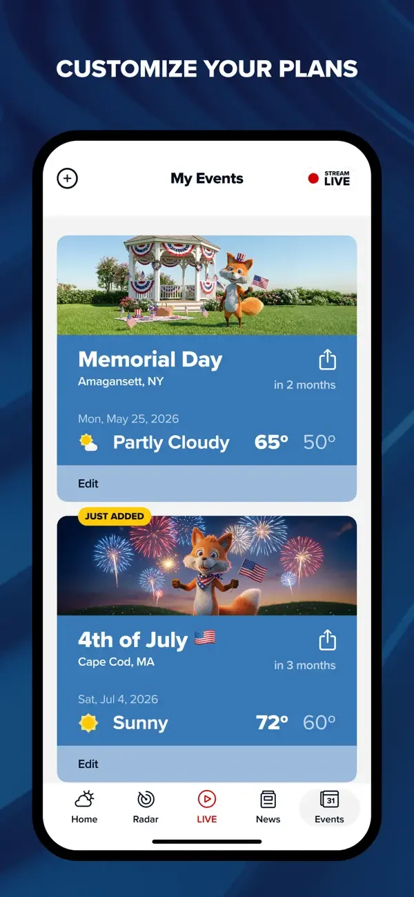FOX Weather: Daily Forecasts screenshot 4