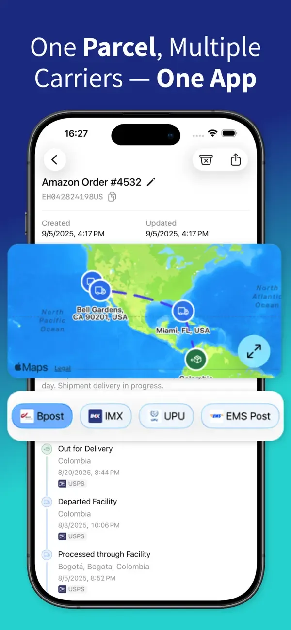 Parcel & Package Tracker screenshot 3