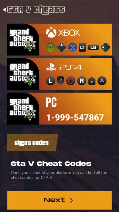CHEAT CODES FOR GTA 5 (2022) screenshot 2