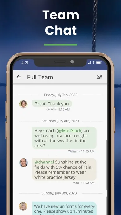 GotSport Team App screenshot 3