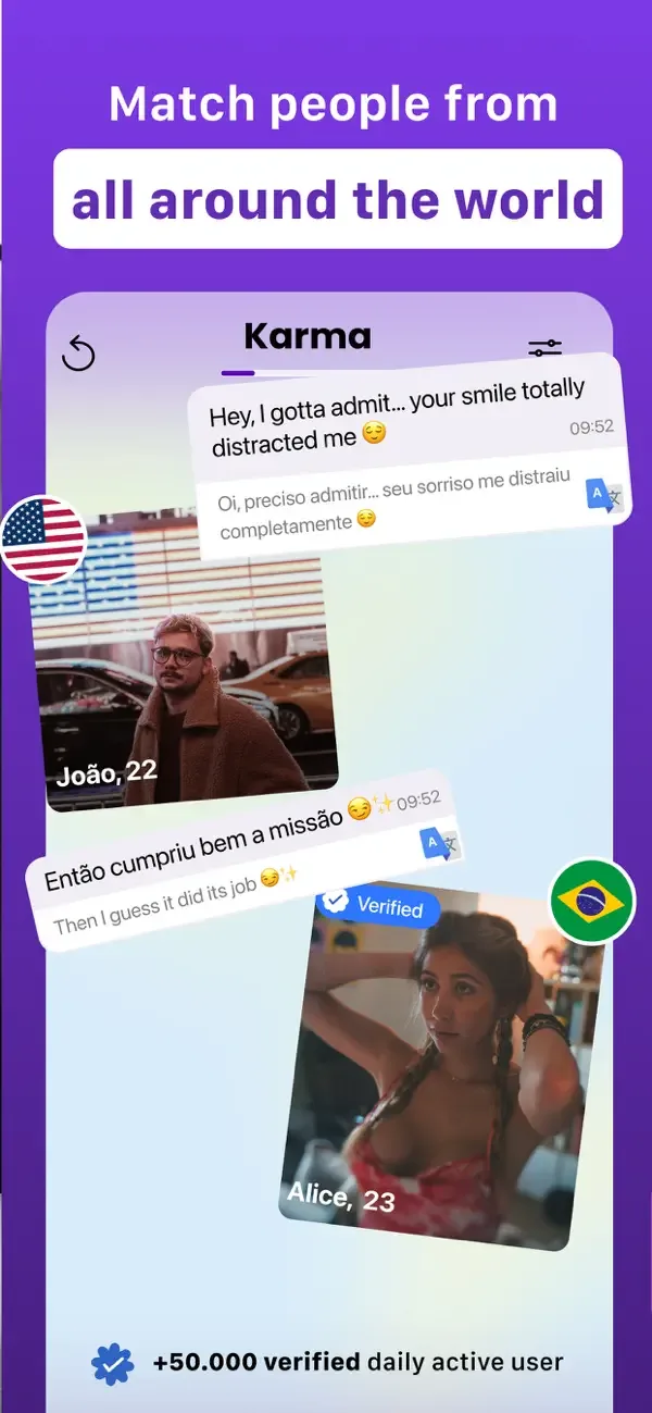 Karma・International Dating App screenshot 2