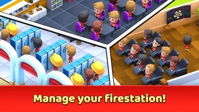 Idle Firefighter Tycoon: Save! screenshot 1