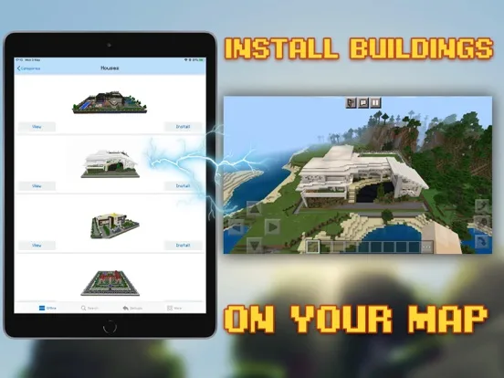 Building Mod for Minecraft Map screenshot 5